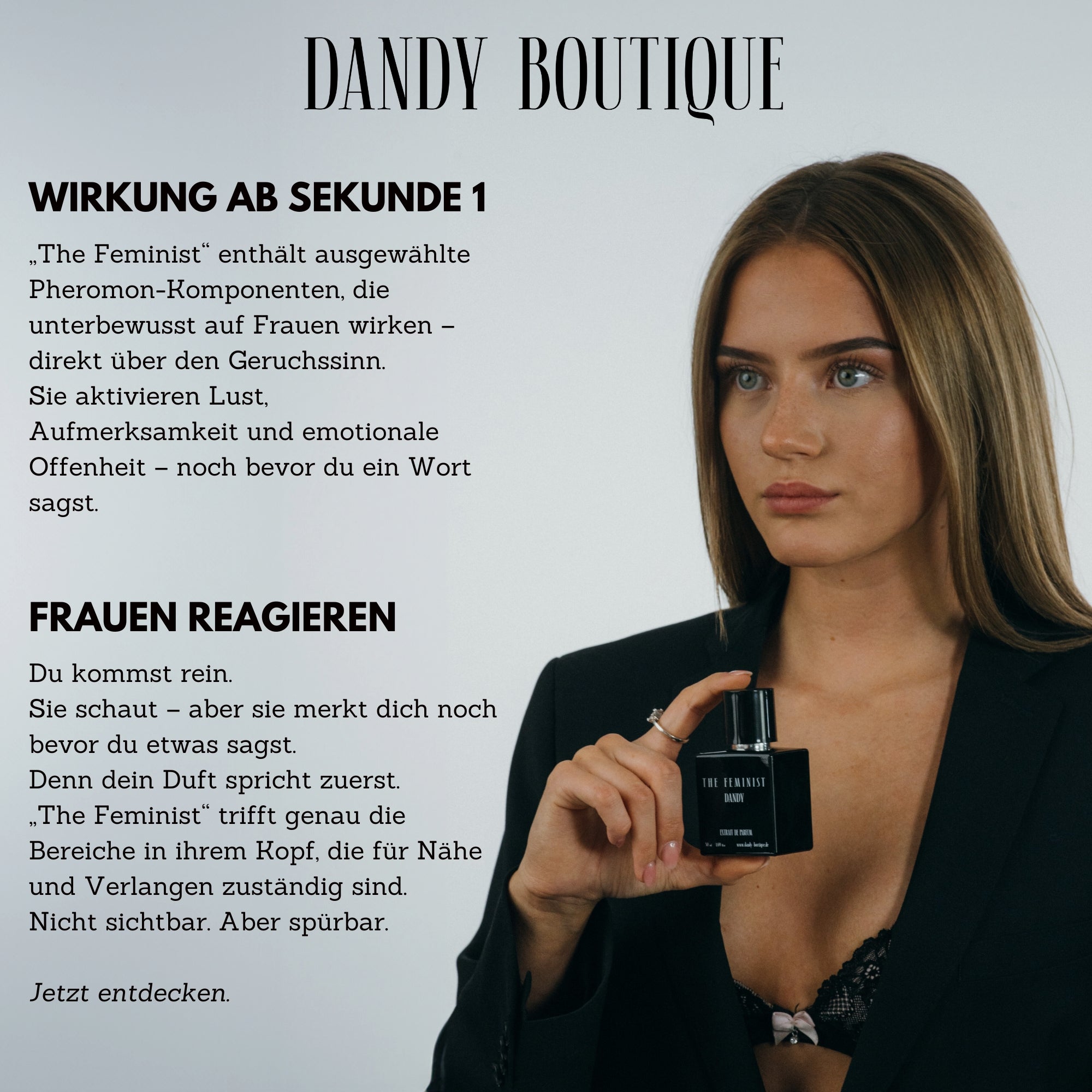 THE FEMINIST 2.0 Herrenparfüm mit Pheromonen, Frauenanziehend, Limitert