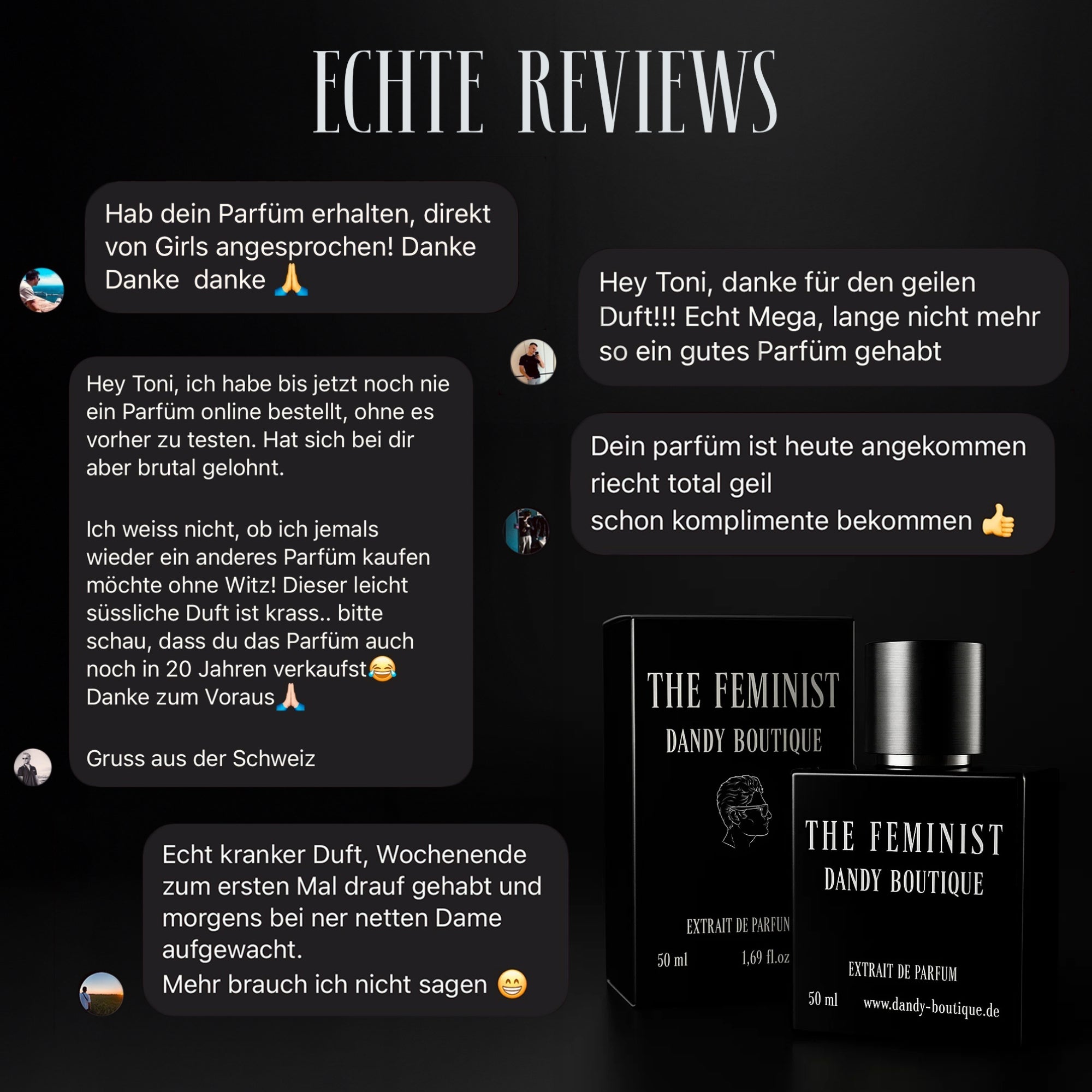 THE FEMINIST 2.0 Herrenparfüm mit Pheromonen, Frauenanziehend, Limitert